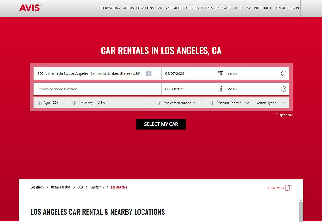 10 Best Car Rentals in the USA in 2024 [For all Budgets!]